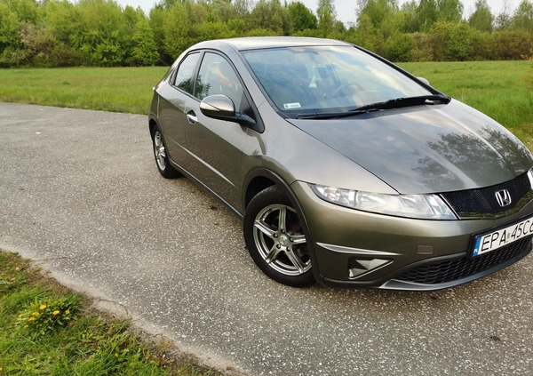 Honda Civic cena 25990 przebieg: 140000, rok produkcji 2009 z Krzanowice małe 154